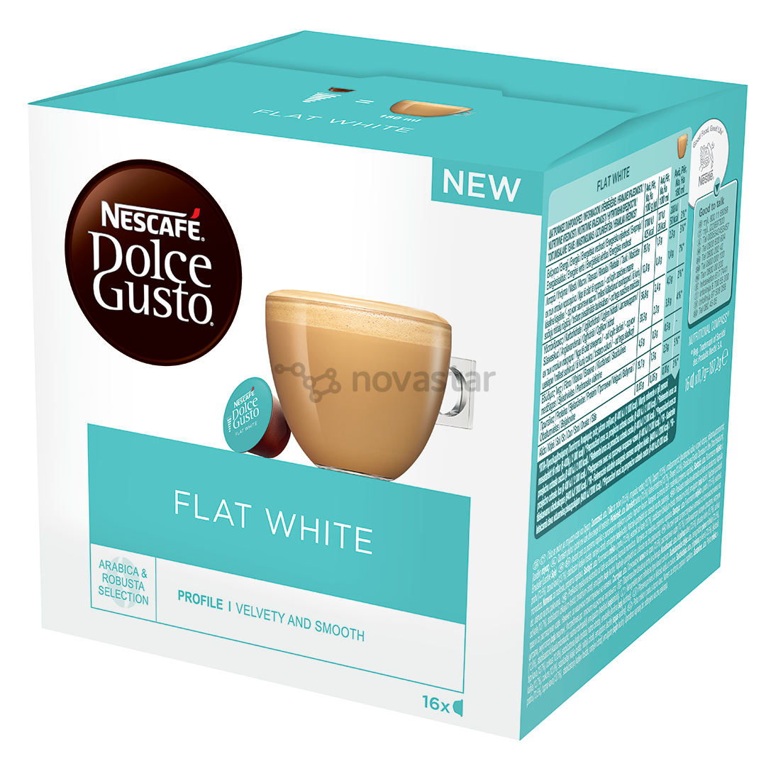 Kavos kapsulės Nescafe Dolce Gusto 3x Grande Intenso+Flat White