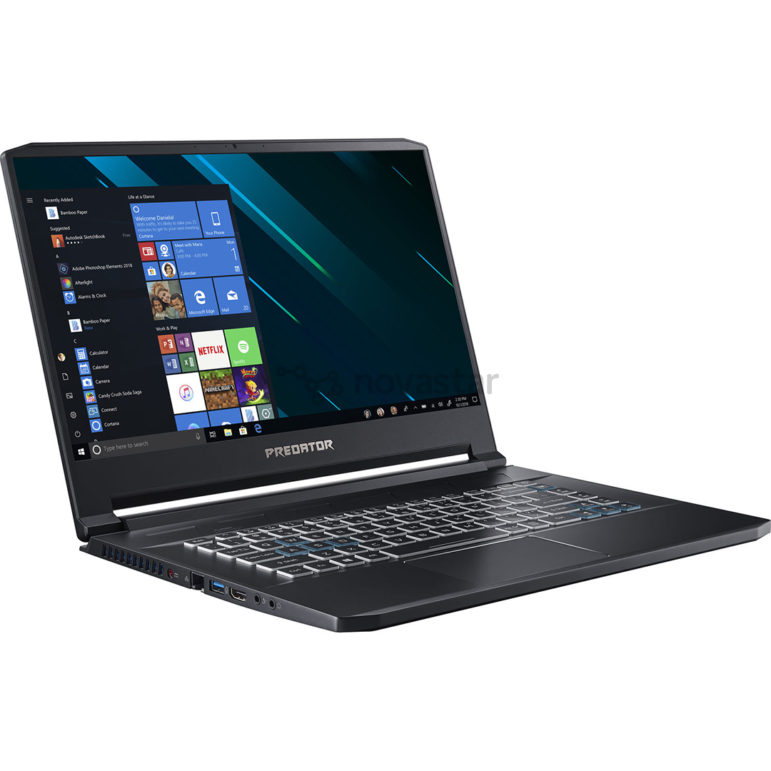 Nešiojamas kompiuteris Acer Predator Triton 500 15.6" i7-9750H/16GB/512GB SSD/RTX2070 8GB/WIN10