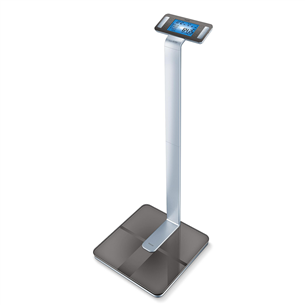 Beurer Bluetooth, up to 200 kg, grey - Diagnostic bluetooth scale