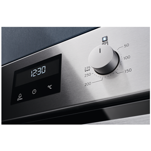 Electrolux SteamBake 600, 72 л, нерж. сталь - Интегрируемый духовой шкаф