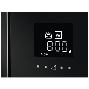 AEG, 26 L, 900 W, black/inox - Built-in Microwave Oven