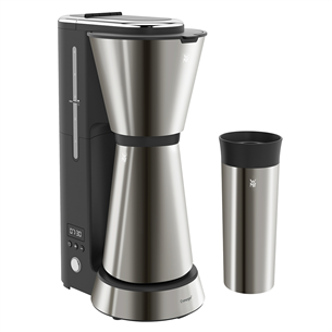 WMF KITCHENminis Thermo to go, резервуар для воды 0,75 л, серый - Кофеварка