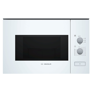 Bosch Serie 4, 20 L, 800 W, white - Built-in Microwave Oven BFL520MW0