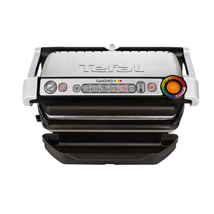 Tefal Optigrill+ with waffle plates, 2000 W, black/inox - Table grill