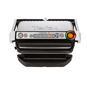 Tefal Optigrill+ и панели для вафель, 2000 Вт, черный/нерж. сталь - Электрический гриль