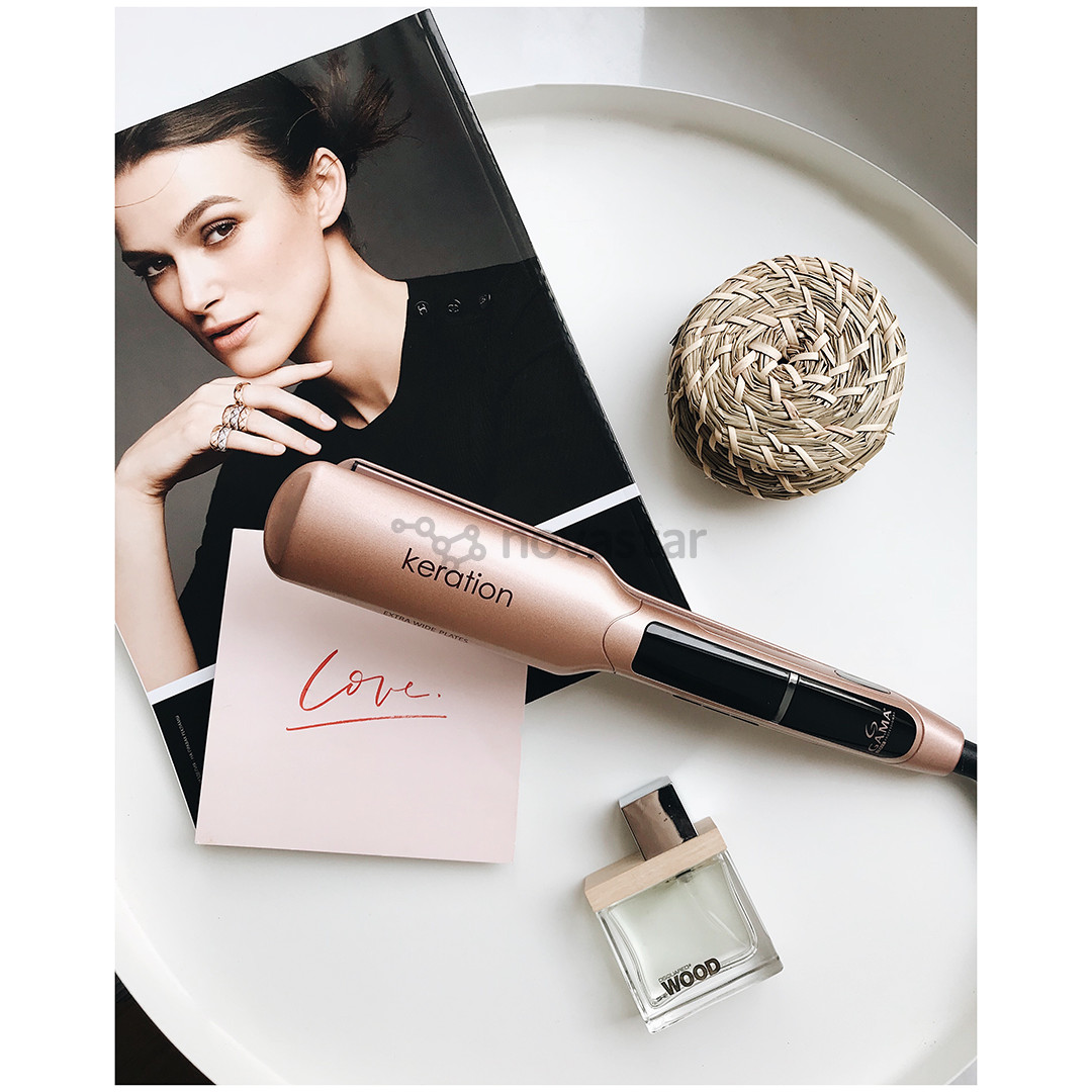 GA.MA Keration X-Wide, 150-230 °C, vario spalvos - Plaukų tiesintuvas