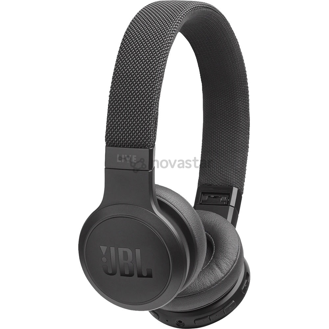 Ausinės JBL LIVE 400BT, Belaidės, Juodos