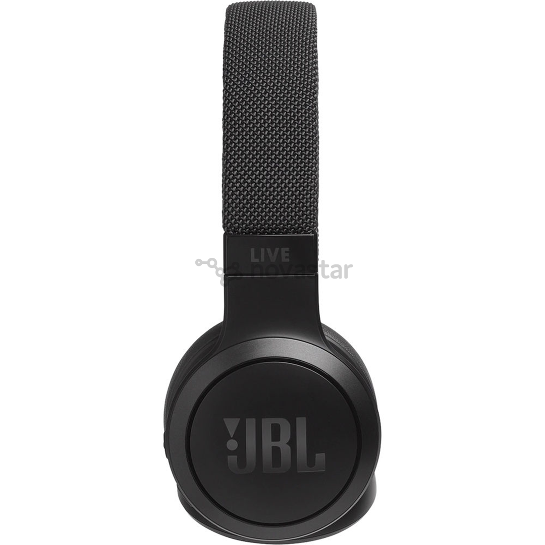 Ausinės JBL LIVE 400BT, Belaidės, Juodos