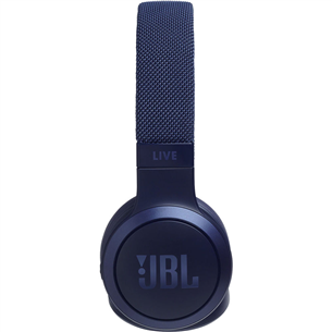 Ausinės JBL LIVE 400BT, Belaidės, Mėlynos