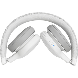 Ausinės JBL LIVE 400BT, Belaidės, Baltos