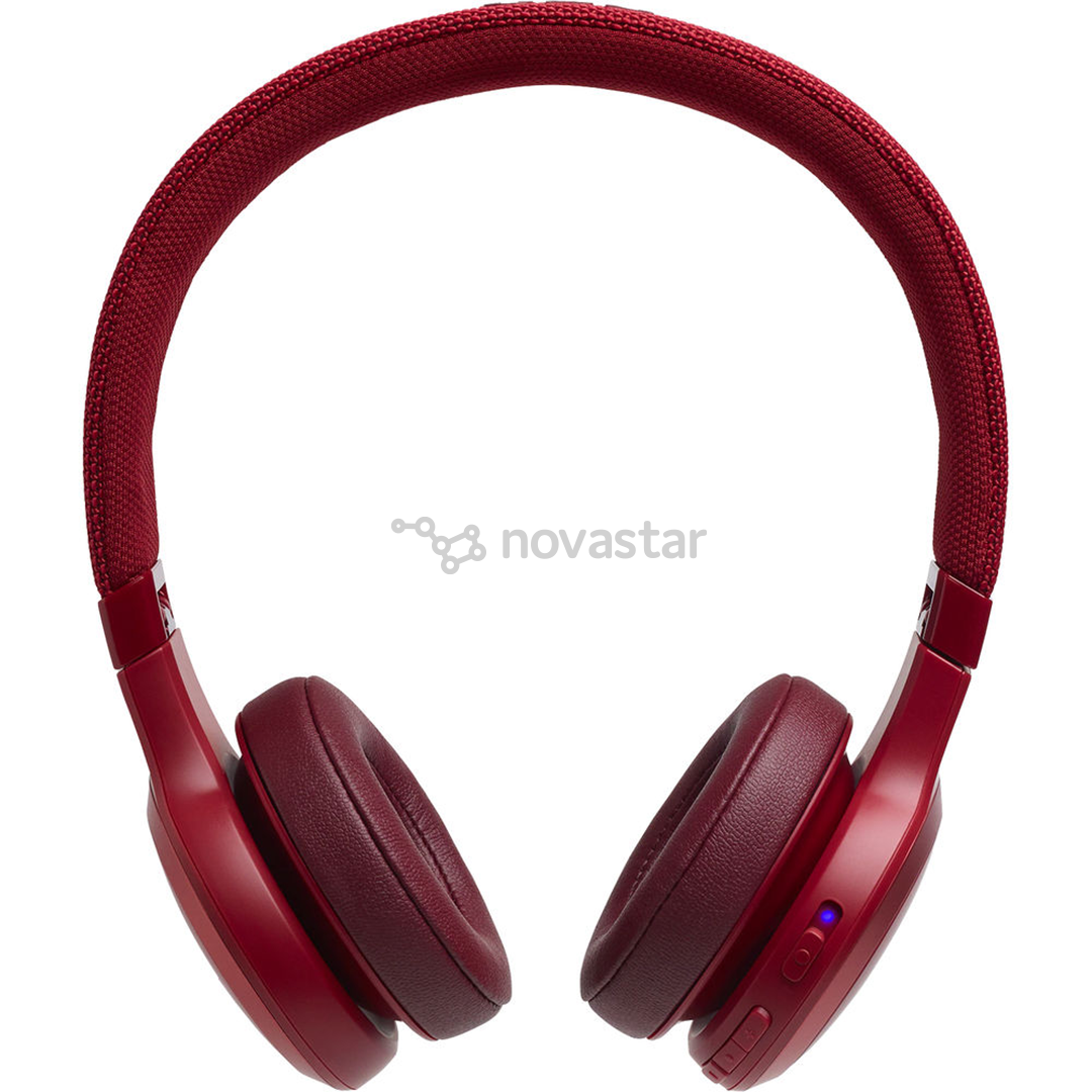 Ausinės  JBL LIVE 400BT, belaidės, Raudonos
