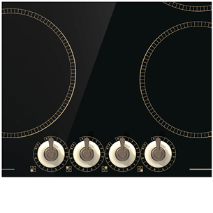 Gorenje, width 60 cm, frameless, black - Built-in Induction Hob