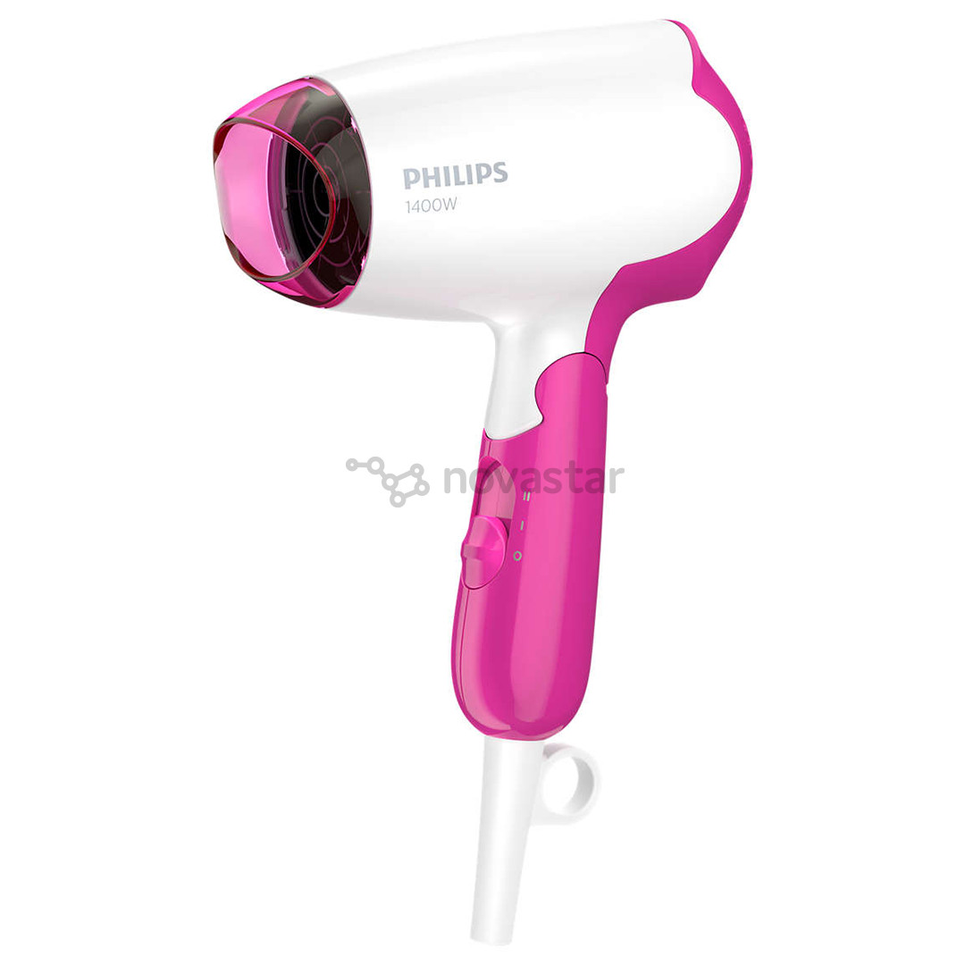 Philips DryCare Essential, 1400 W, baltas/rožinis - Plaukų džiovintuvas