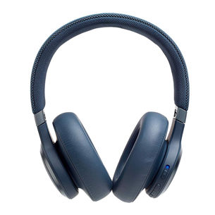 Ausinės JBL LIVE 650BTNC, belaidės, Mėlynos