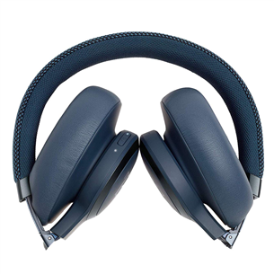 Ausinės JBL LIVE 650BTNC, belaidės, Mėlynos
