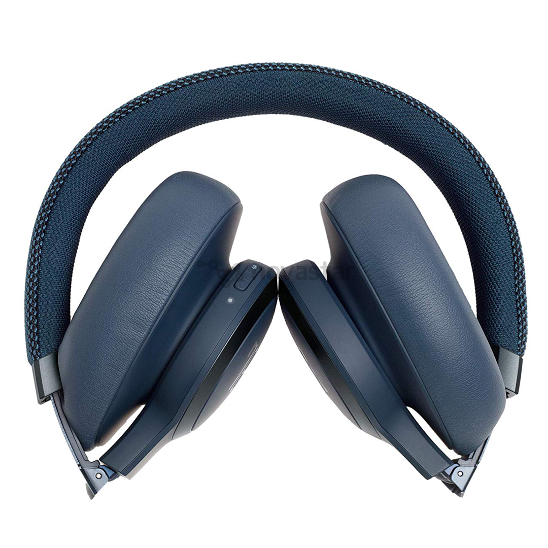 Ausinės JBL LIVE 650BTNC, belaidės, Mėlynos