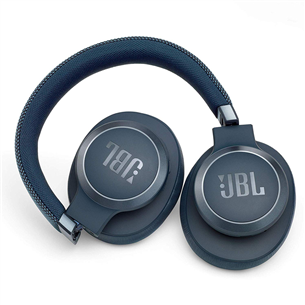 Ausinės JBL LIVE 650BTNC, belaidės, Mėlynos