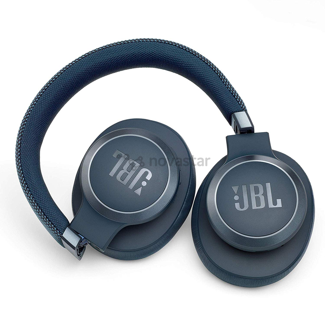 Ausinės JBL LIVE 650BTNC, belaidės, Mėlynos