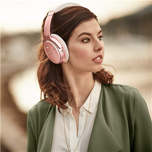 Ausinės Bose QC35 II, belaidės, Rožinės