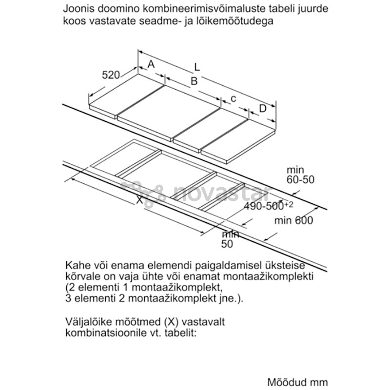 Bosch Serie 6, ширина 30,6 см, стальная рама, черный - Интегрируемая индукционная варочная панель