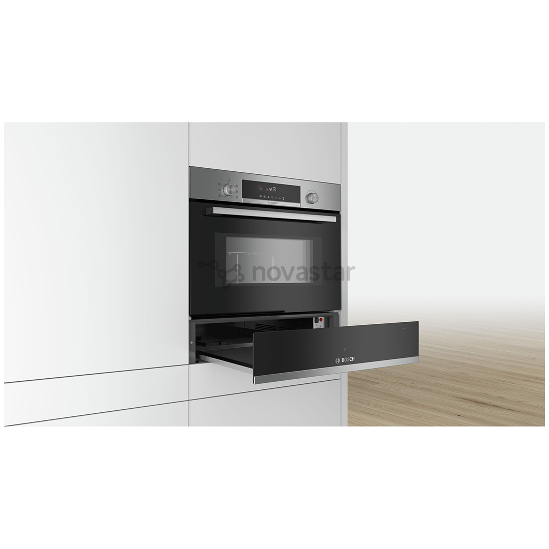 Įmontuojamas šildomasis stalčius Bosch BIC510NS0