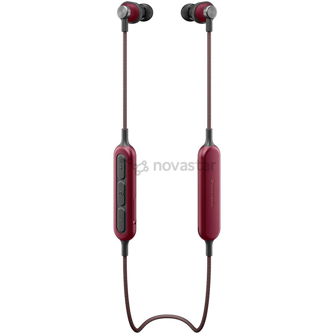 Ausinės Panasonic RP-HTX20BE-R, belaidės, Raudonos