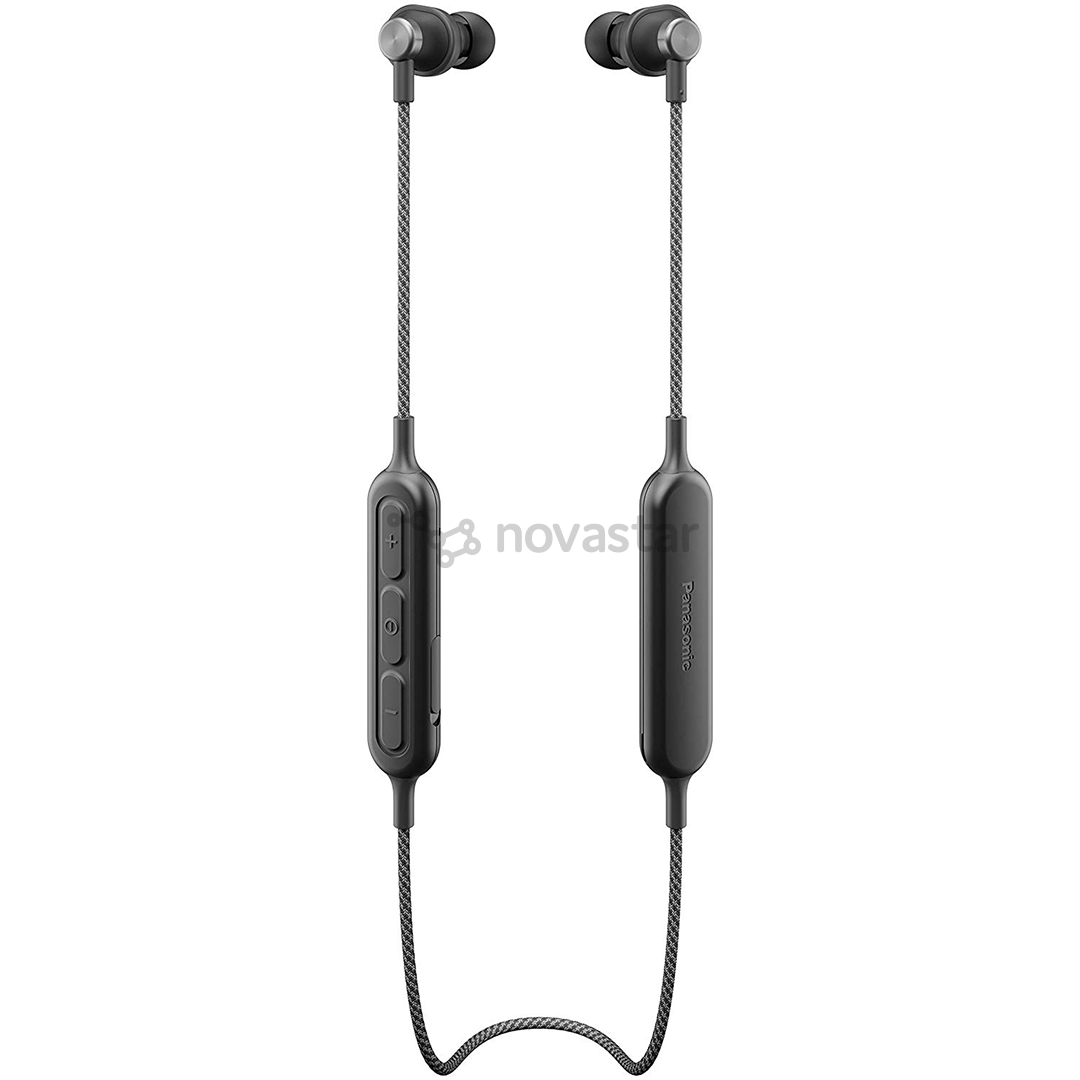 Ausinės Panasonic RP-HTX20BE-K, belaidės, Juodos