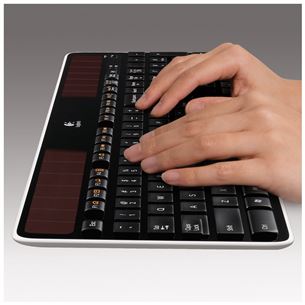 Logitech K750, SWE, черный - Беспроводная клавиатура
