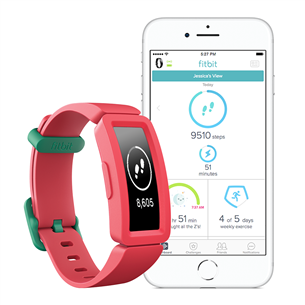 Išmanioji apyrankė Fitbit Ace 2, Watermelon