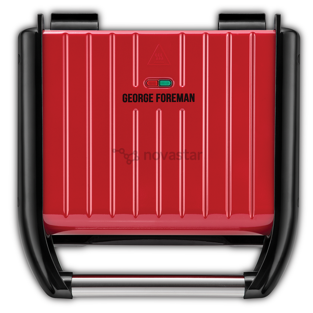 Elektrinis grilis George Foreman, raudonas