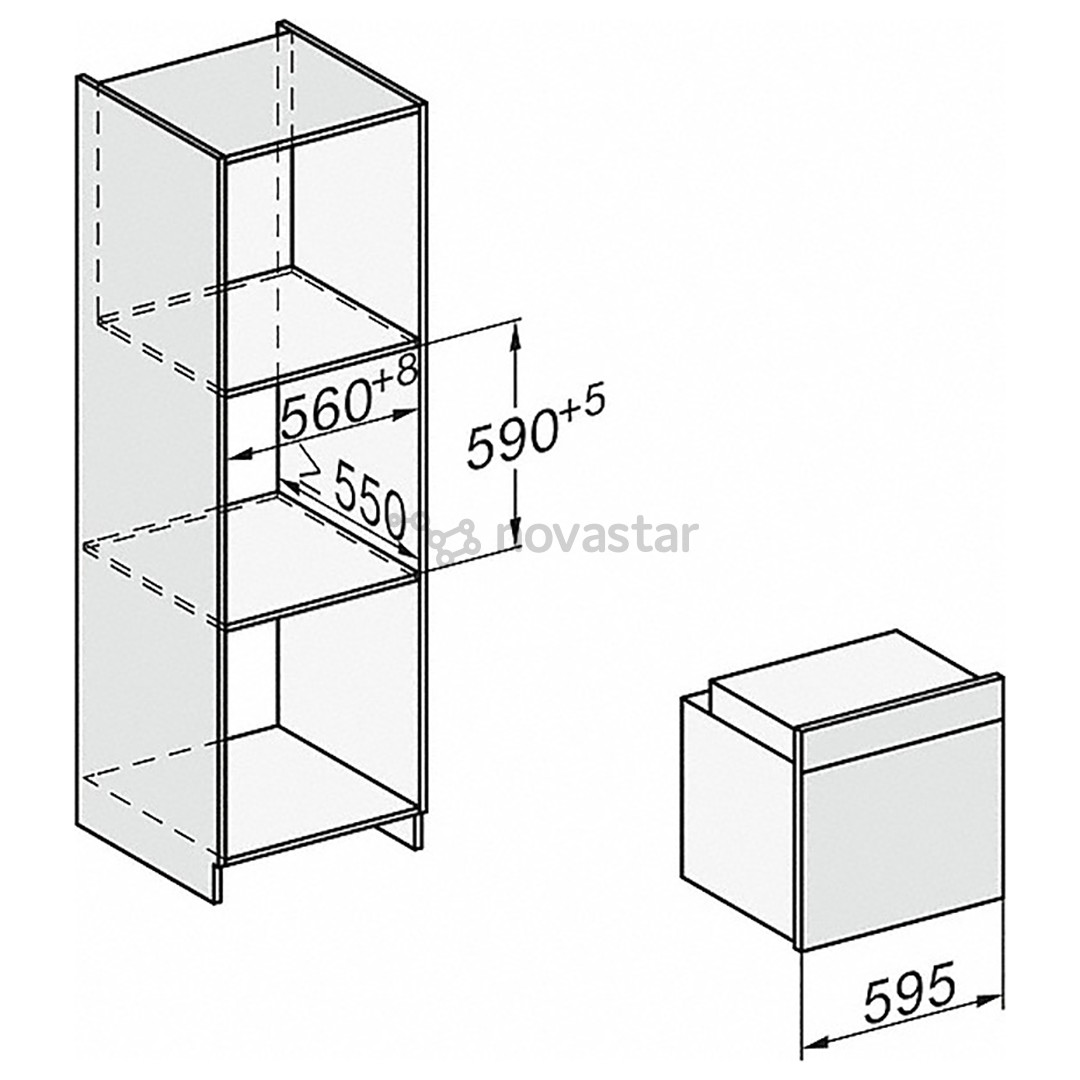 Orkaitė Miele H7264