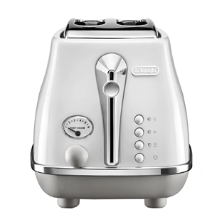 Delonghi ICONA Capitals, 900 Вт, белый/серый - Тостер CTOC2103W