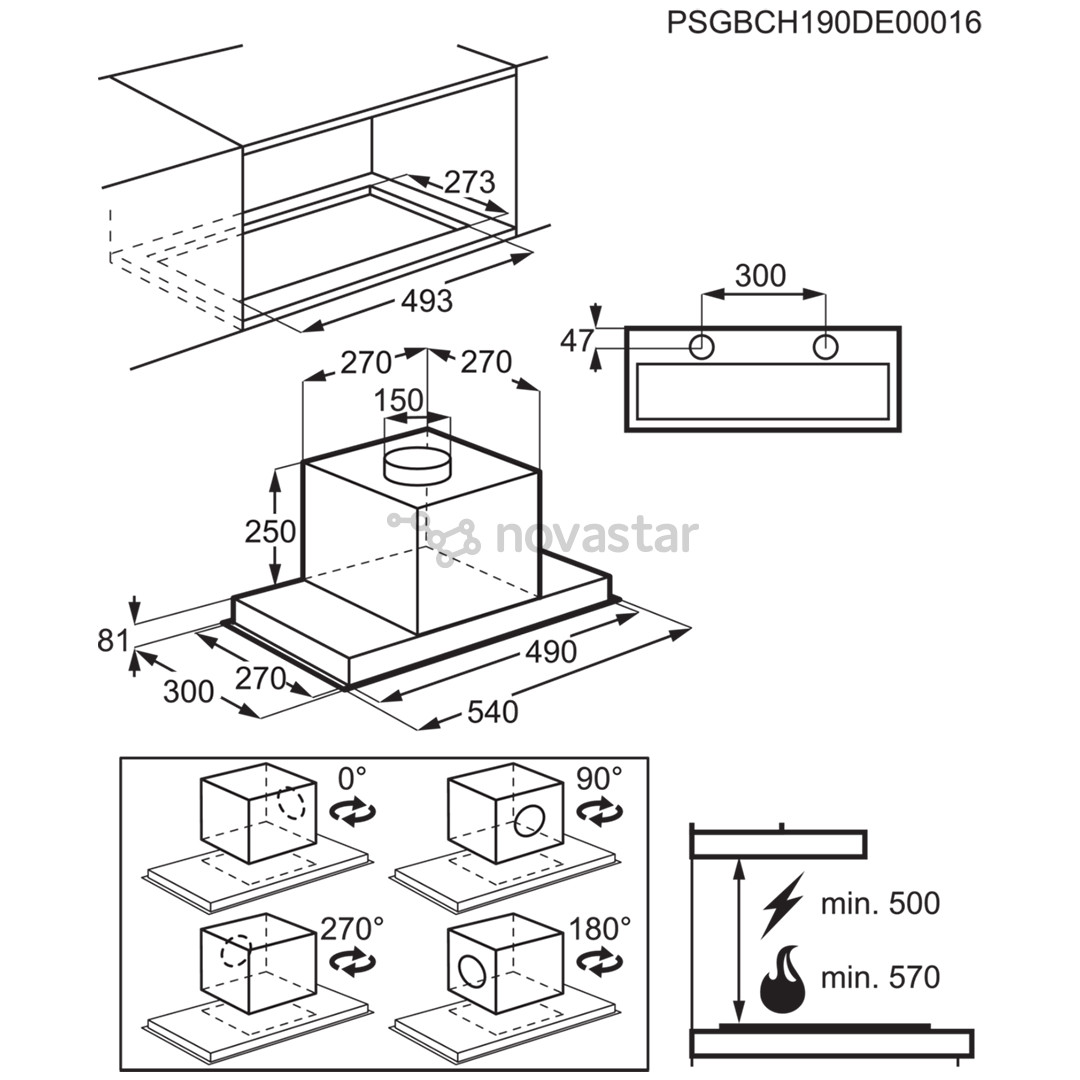 Gartraukis Electrolux LFG716X
