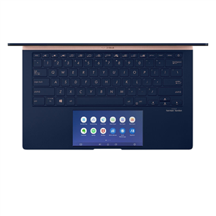 Nešiojamas kompiuteris ASUS ZenBook 14 UX434FL 14" i7-8565U/16GB/1TB SSD/MX250 2GB/WIN10