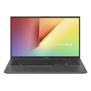 Nešiojamas kompiuteris ASUS VivoBook 15' AMD R5-3500U/SSD 512GB/RAM 8GB/Nordic/WIN10H/Grey