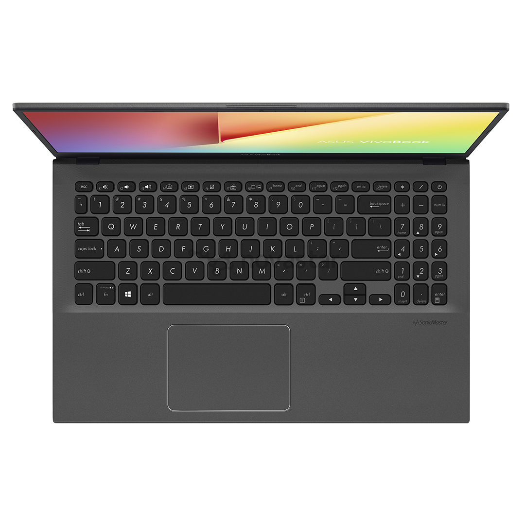 Nešiojamas kompiuteris ASUS VivoBook 15' AMD R5-3500U/SSD 512GB/RAM 8GB/Nordic/WIN10H/Grey