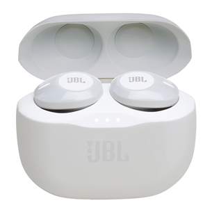 Ausinės JBL Tune 120, belaidės, Baltos