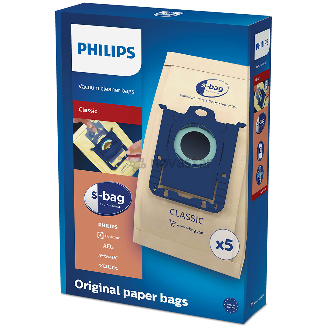Dulkių siurblių maišeliai Philips FC8019/01