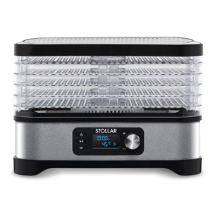 Stollar the Rapid Food Dryer, 400 W, silver/black - Food dehydrator DHS600