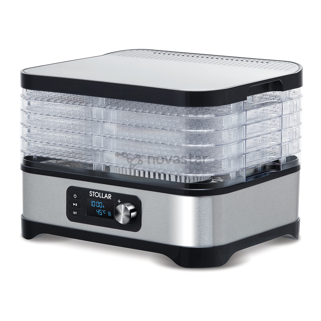 Stollar the Rapid Food Dryer, 400 Вт, серебристый/черный - Сушилка для продуктов