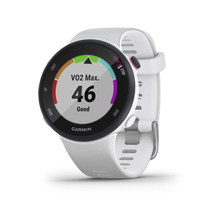 Išmanusis laikrodis Garmin Forerunner 45S GPS, EU, White, Large