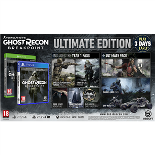 Žaidimas PS4 Ghost Recon Breakpoint Ultimate Edition