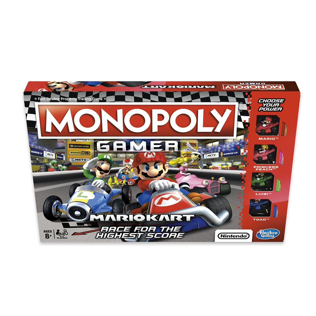 Stalo žaidimas Monopoly - Mario Kart