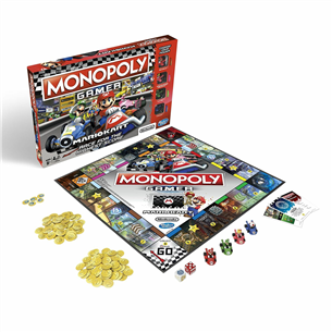 Stalo žaidimas Monopoly - Mario Kart