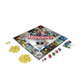 Stalo žaidimas Monopoly - Mario Kart