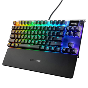 Klaviatūra SteelSeries Apex 7 TKL Red Switch, SWE, Laidinė, Mechaninė