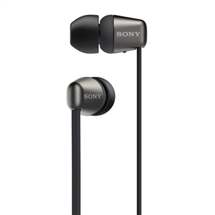 Ausinės Sony WI-C310, Belaidės, Juodos