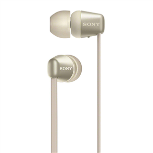 Sony WI-C310, beige - In-ear Wireless Headphones