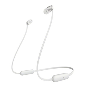 Ausinės Sony WI-C310, Belaidės, Baltos