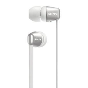 Ausinės Sony WI-C310, Belaidės, Baltos